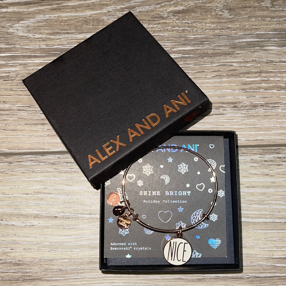 NICE Alex and Ani Bracelet. Holiday collection.